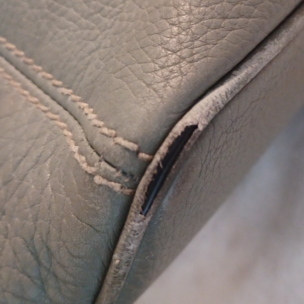 Coach Vintage A6E4922 Sonoma Leather Pebbled Backpack Purse Sling Bag DUST BAG - Picture 4 of 16